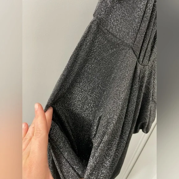 NWT | BCBGenaration|  Midi Metalic Black Dress | Small - Picture 11 of 14